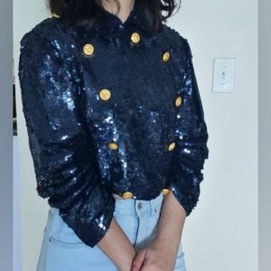 Military Sequim Top/Jacket Vintage Size L